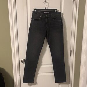 Joe's Jeans Charcoal/Black Denim 30x32 NWT